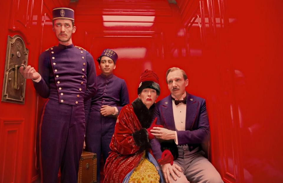 The Grand Budapest Hotel received four Oscars, including one for best production design.