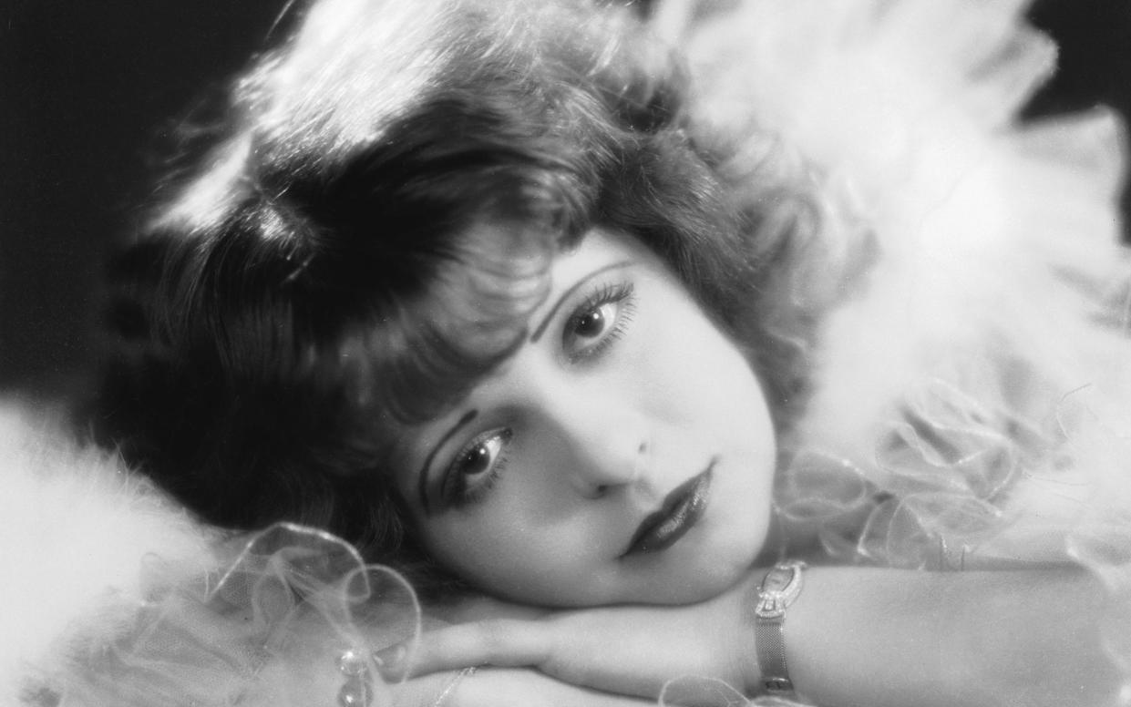 Clara Bow (pictured circa 1928) inspired the cartoon character Betty Boop