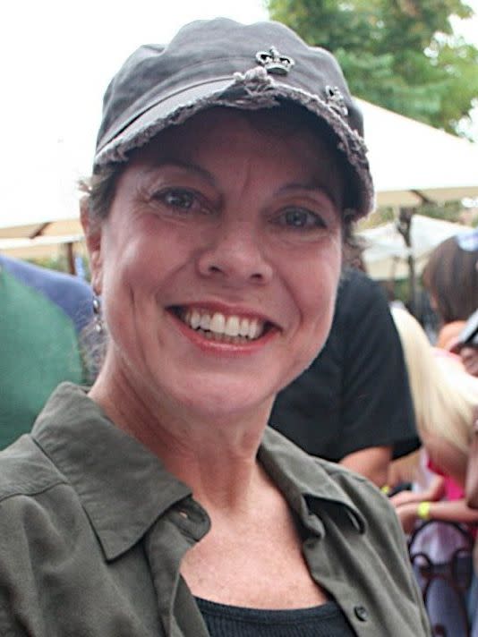 American actress Erin Moran, best known for her turn on the legendary TV series, Happy Days