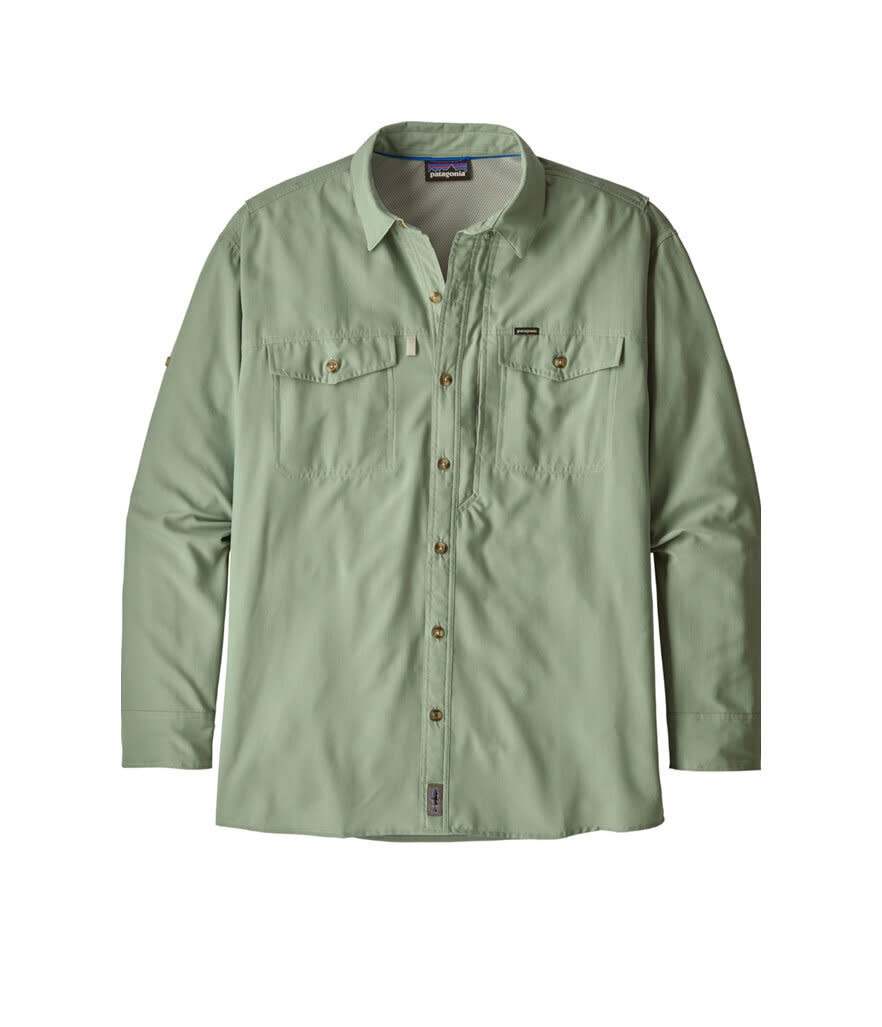 Patagonia Men’s 50+ UPF Sol Patrol Long Sleeve Button Down Shirt (Photo: Amazon)