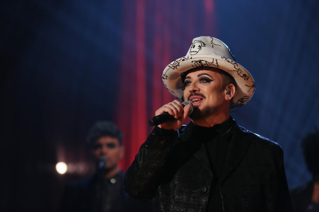 Boy George and Culture Club have graced a number of stages, and are set to perform this summer as part of Heritage Live string of concerts.  (Getty Images)