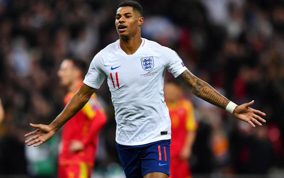 Marcus Rashford is guaranteed a place in the England squad for Euro 2020 - REUTERS