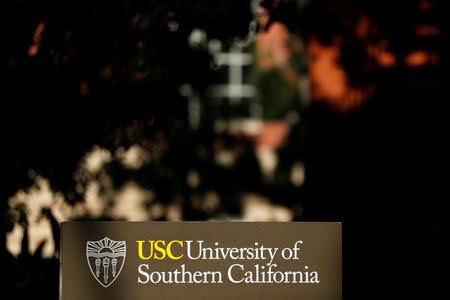 The University of Southern California is pictured in Los Angeles, California, U.S., May 22, 2018. REUTERS/Mike Blake