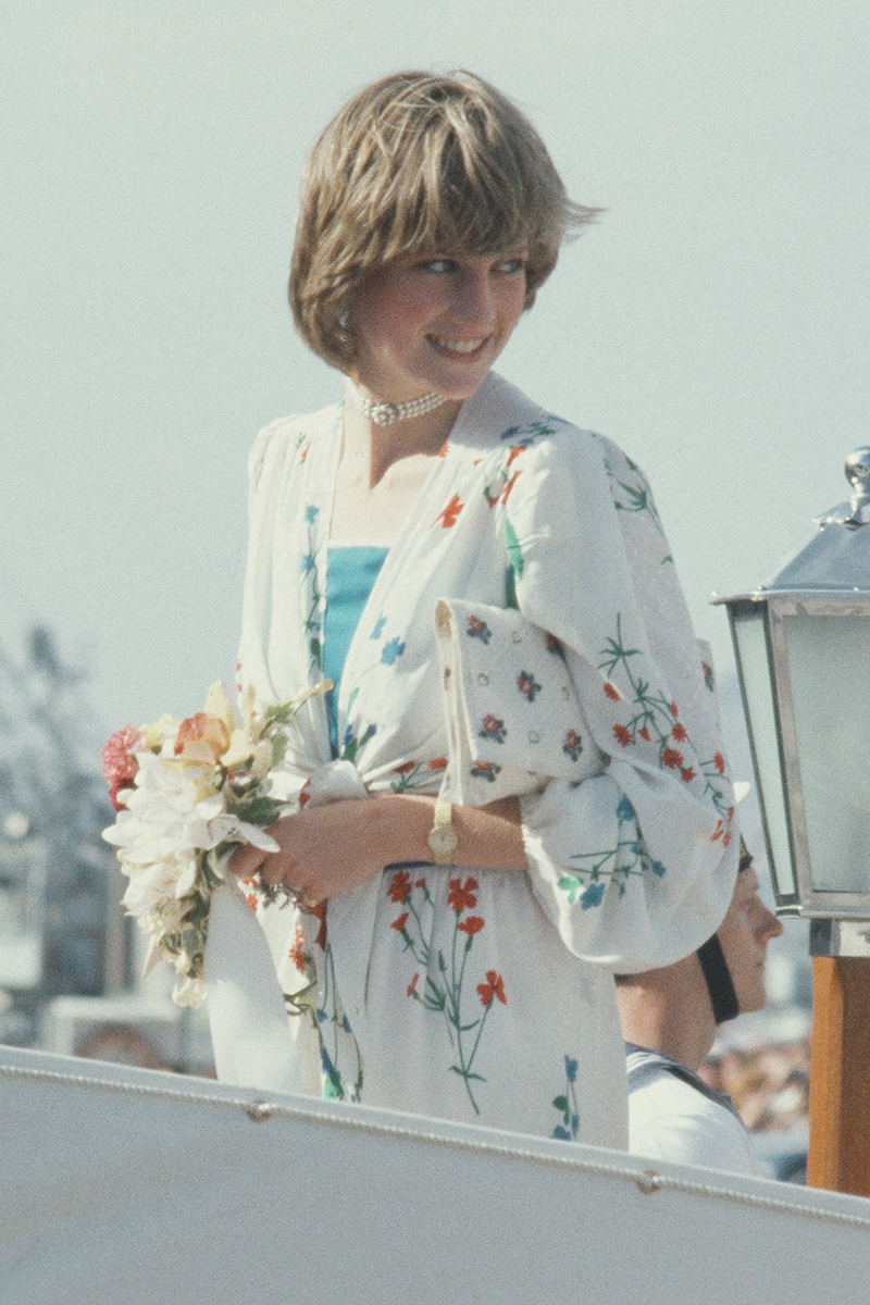 Princess Diana summer style