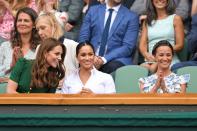 <p>Every year at Wimbledon, <a href="http://www.townandcountrymag.com/style/fashion-trends/news/g1633/kate-middleton-fashion/" rel="nofollow noopener" target="_blank" data-ylk="slk:the Duchess of Cambridge trades in her signature poise;elm:context_link;itc:0;sec:content-canvas" class="link ">the Duchess of Cambridge trades in her signature poise</a>, and puts on her game face. Kate's hilarious court-side expressions have become the stuff of internet legend, but unfortunately, this year the tournament has been cancelled due to the ongoing coronavirus pandemic. Today would have been the first day of the competition, but <a href="https://twitter.com/Wimbledon/status/1277534834798350336" rel="nofollow noopener" target="_blank" data-ylk="slk:as Kate said in a new video;elm:context_link;itc:0;sec:content-canvas" class="link ">as Kate said in a new video</a>: "We will bide our time until we sit on the edge of our seats again, and celebrate again, so when the time is right and we open the gates, we will be back again and it will have been worth the wait."</p><p>In the meantime, r<span>ead on for a look back at the Wimbledon Royal Box throughout history.</span></p>