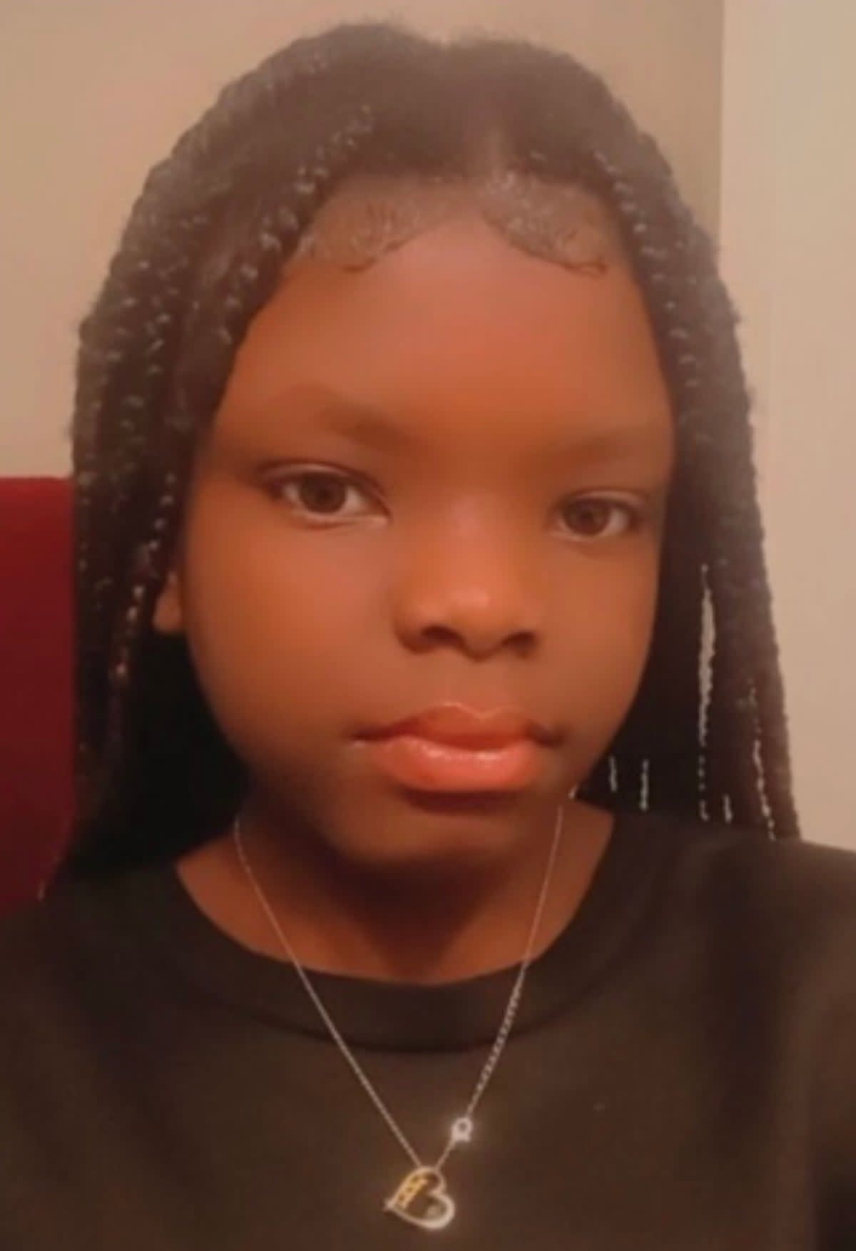 Rose Dieujuste, 13, was found stabbed and stuffed in a utility closet. She was rushed to the hospital, where she died (Orange County Sheriff’s Office)