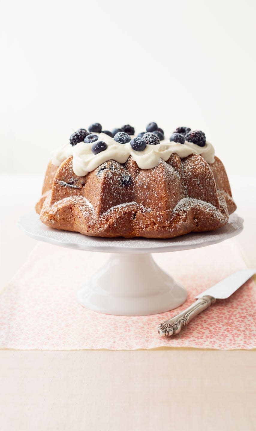 Bursting-With-Berries Lemon Curd Cake