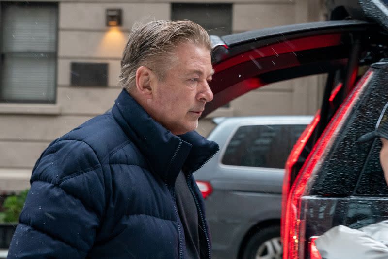 Actor Alec Baldwin in New York