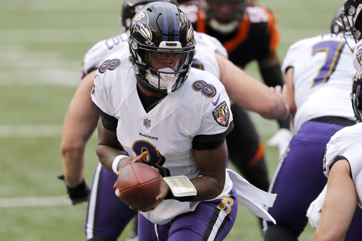 Tee Higgins, Lamar Jackson injury updates before Ravens vs