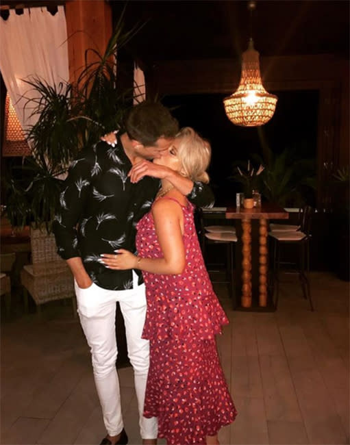 Emily Atack and boyfriend holiday