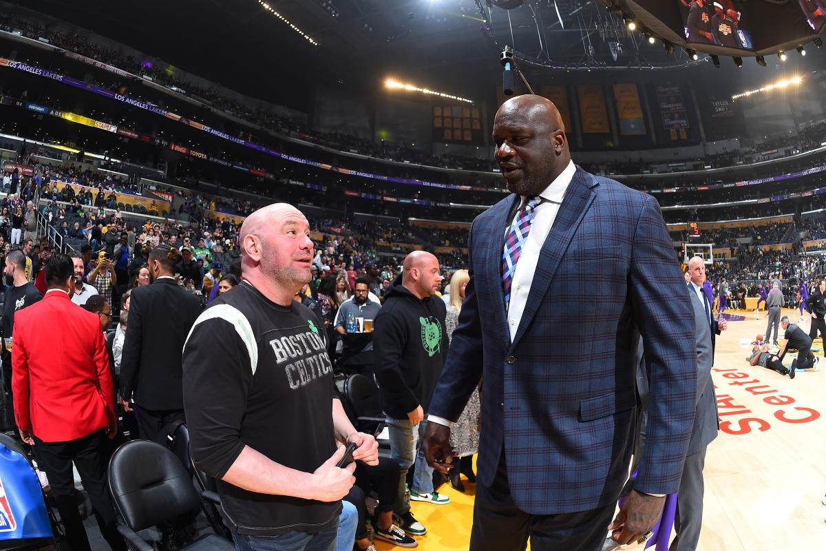 Shaquille O'Neal jokingly tries to convince Dana White to make $1 million bet on Bulls