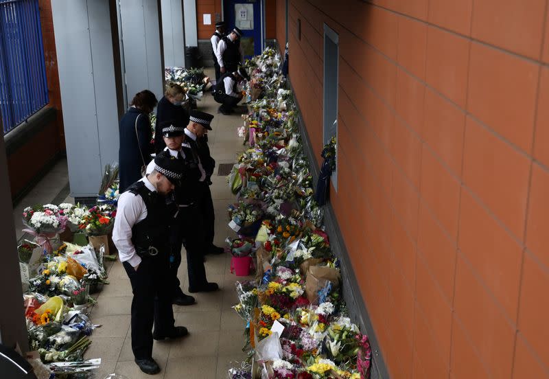 British police officer shot dead at custody centre in south London