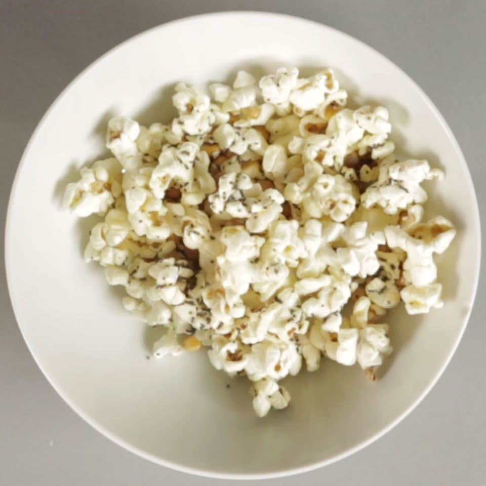 Everything Bagel Microwave Popcorn