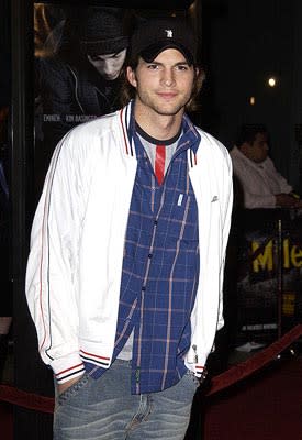 Ashton Kutcher at the LA premiere of Universal's 8 Mile