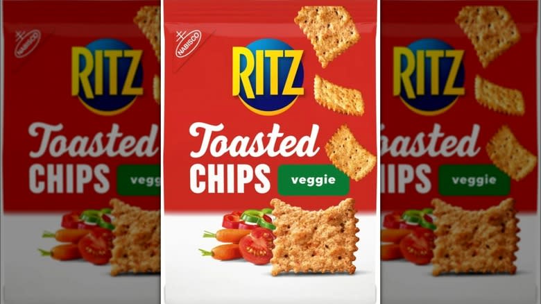 ritz toasted veggie chips box