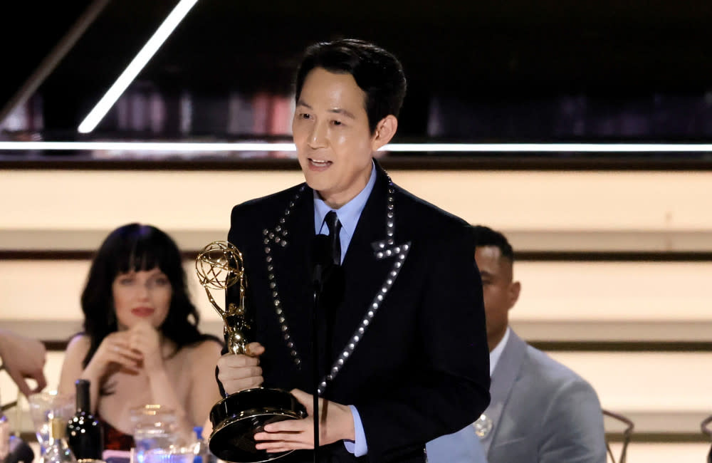 Lee Jung-jae made history with his Emmy win credit:Bang Showbiz