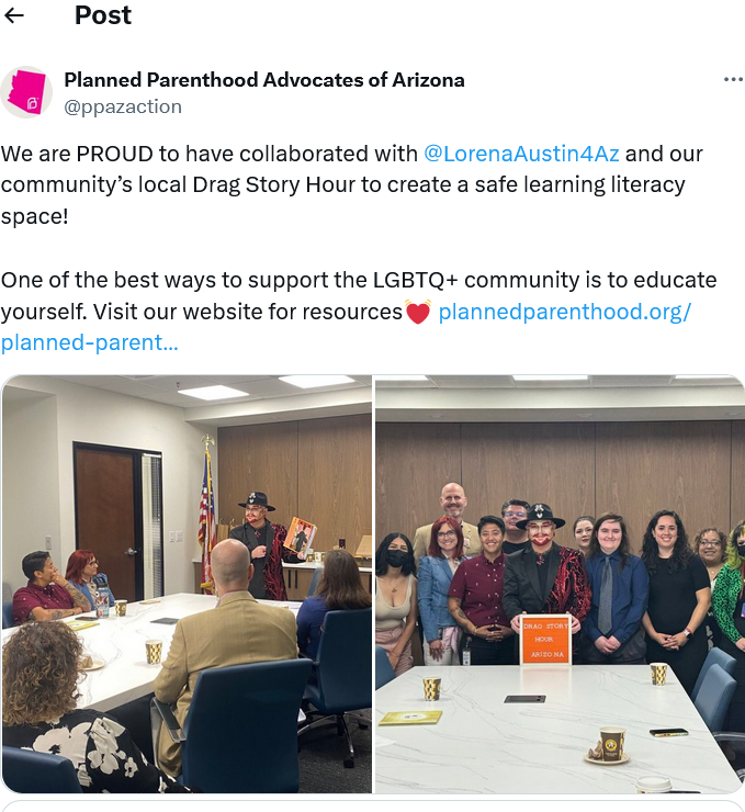 The Arizona LGBTQ+ Caucus held a "drag story hour" in the Arizona House basement on April 30, prompting Republicans to reach for their smelling salts.