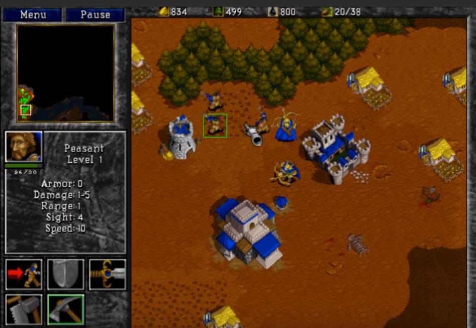 Blizzard just re-released Warcraft: Orcs & Humans and Warcraft 2 throughonline gaming marketplace GOG
