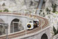 <p>The model railway in MIniatur Wunderland is the largest in the world. It connects all the areas of the Wunderland, which represent some iconic places around the world. (Business Insider) </p>