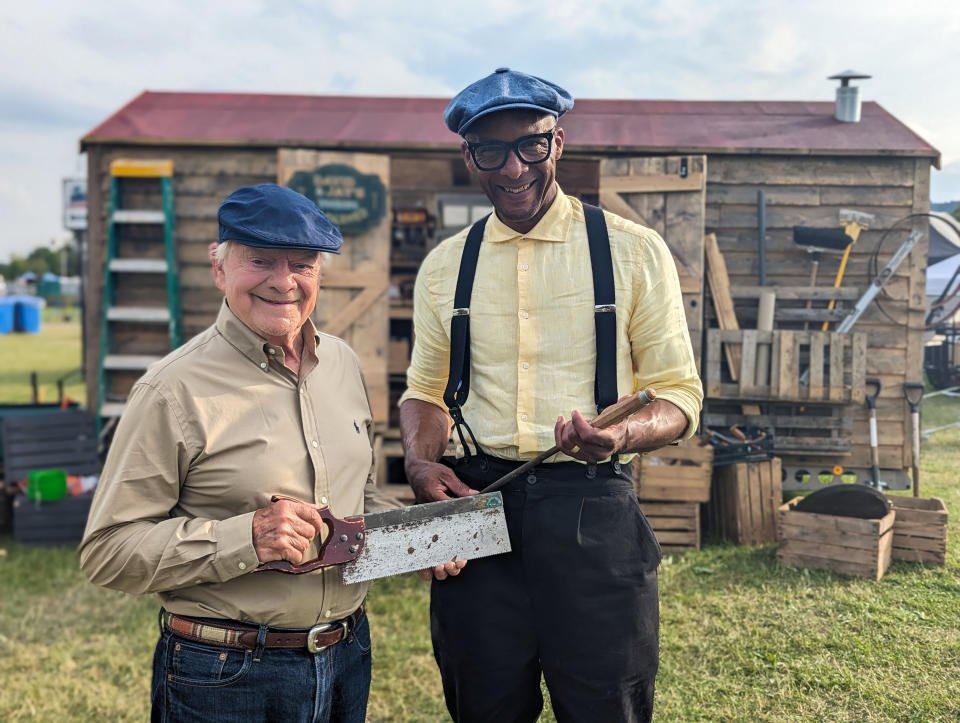 David Jason and Jay Blades have teamed up for David & Jay's Touring Toolshed. (BBC)