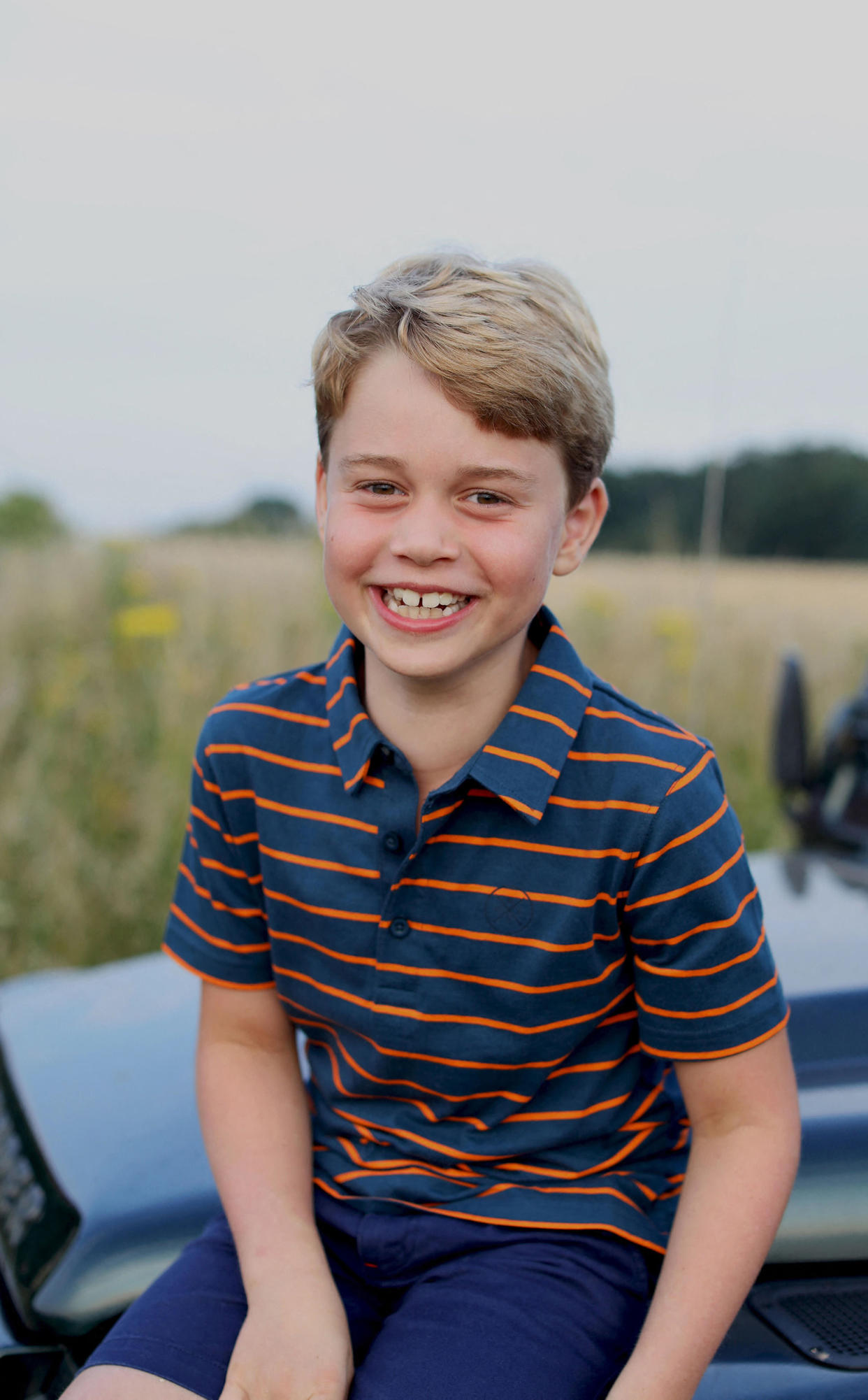 Prince George's 8th birthday photo (THE DUCHESS OF CAMBRIDGE / AFP - Getty Images)