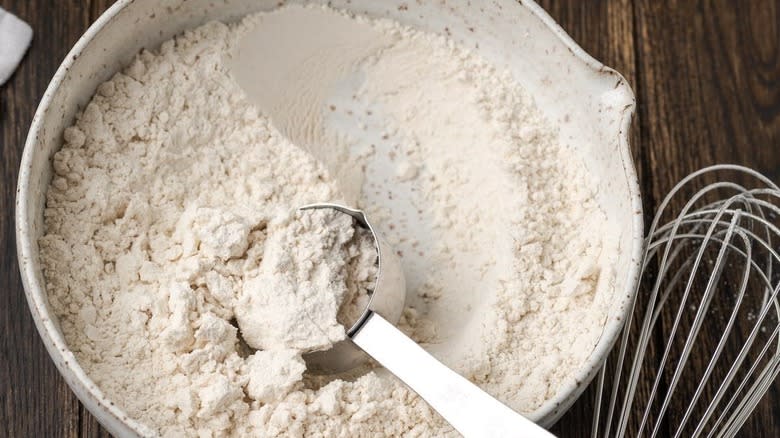 Bowl of Self-rising flour