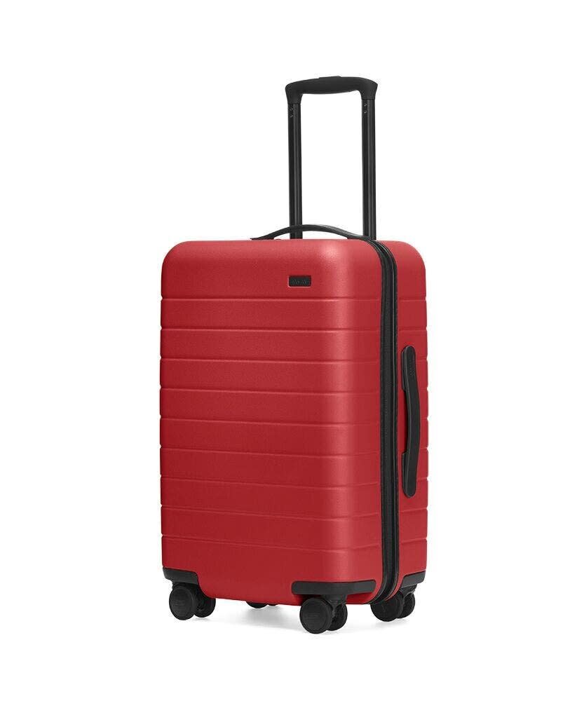 Serena Williams has collaborated with Away to launch a <a href="https://www.huffpost.com/entry/away-luggage-serena-williams-collaboration_l_5e399587c5b687dacc73aa0e" target="_blank" rel="noopener noreferrer">limited-edition luggage collection</a>. <a href="https://fave.co/2SSl526" target="_blank" rel="noopener noreferrer">Find it for $225 at Away</a>.