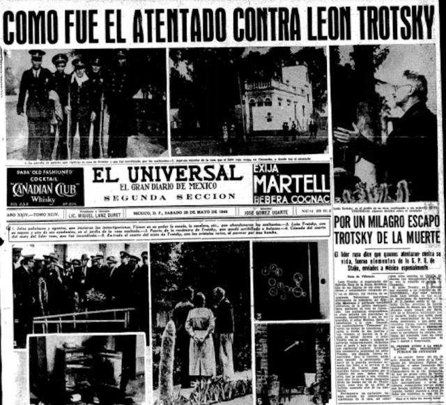 El día que Trotsky burló la muerte a manos de Stalin, en Coyoacán