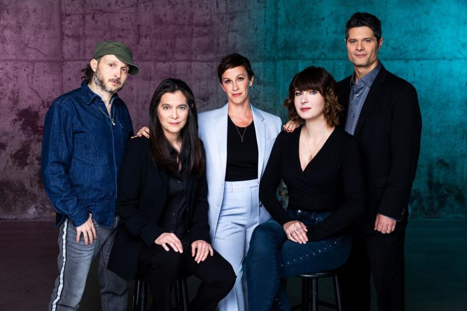 Sidi Larbi Cherkaoui, Diane Paulus, Alanis Morissette, Diablo Cody, and Tom Kitt | Matthew Murphy