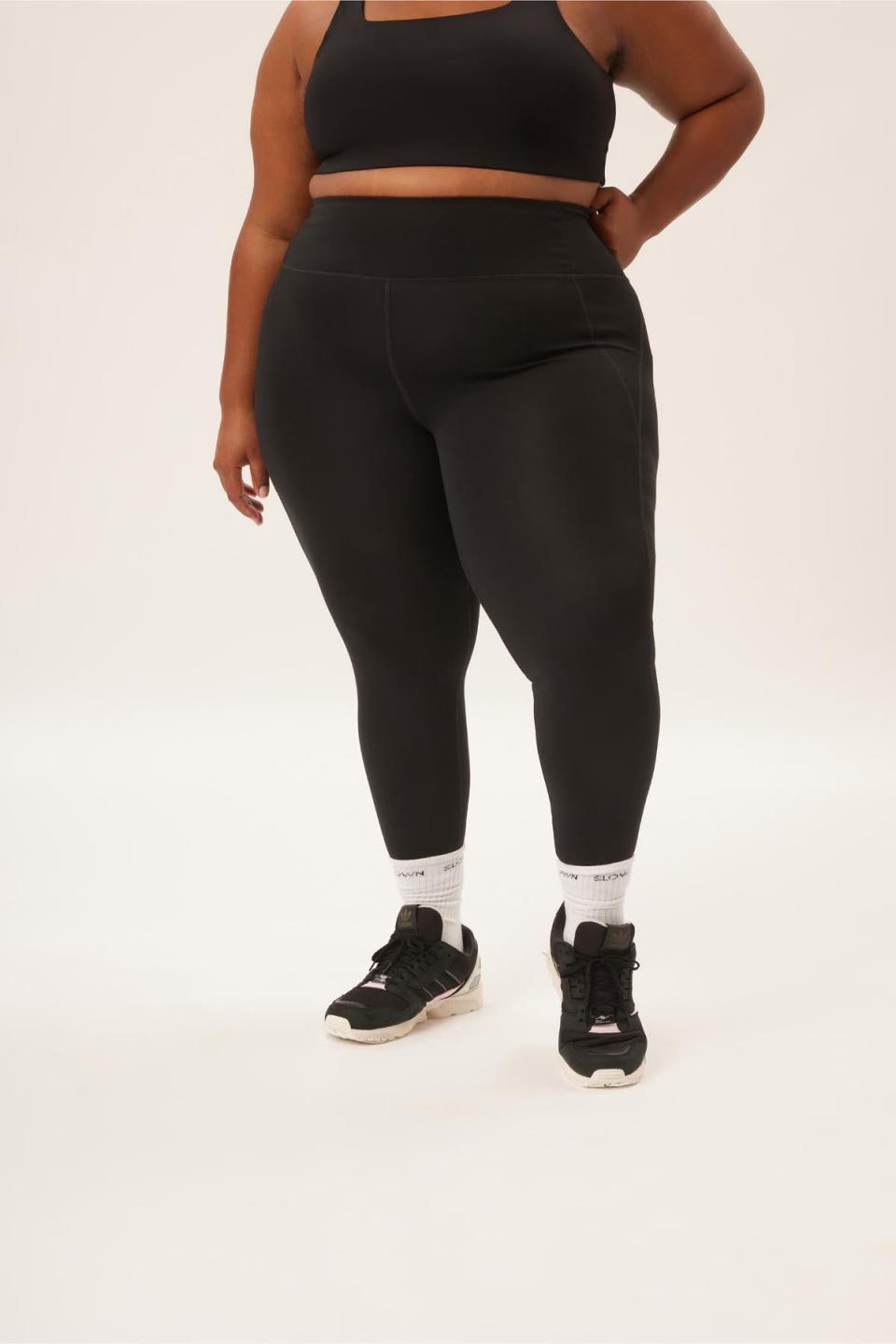 10) Black Compressive High-Rise Legging