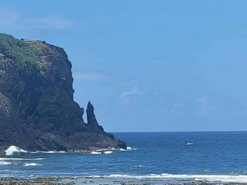 綠島孔子岩。（中華旅行社提供）