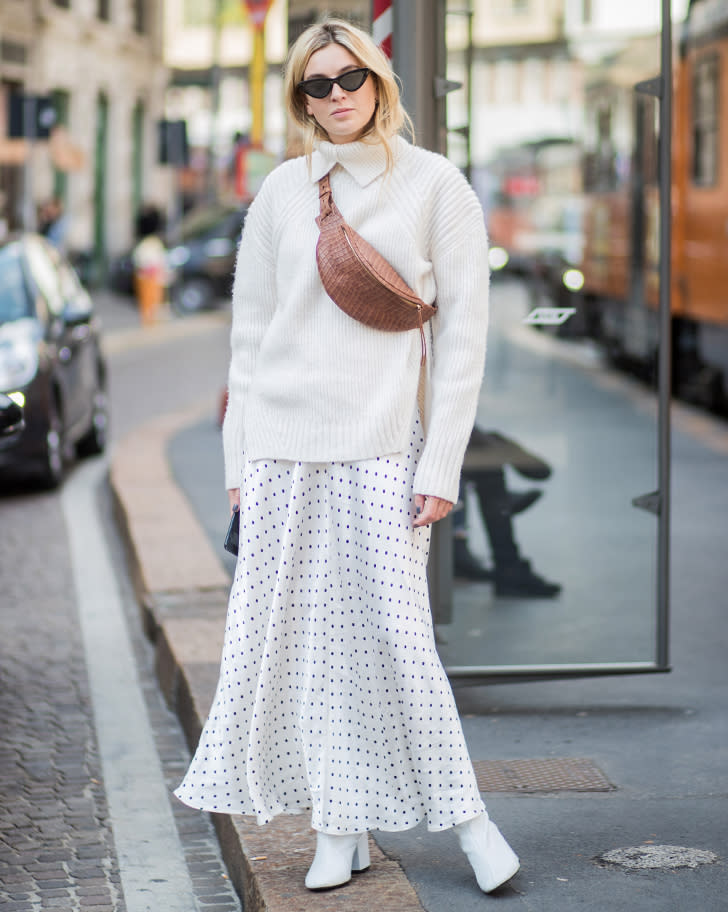 16 Winter White Outfits to Brighten Your Cold Weather Wardrobe