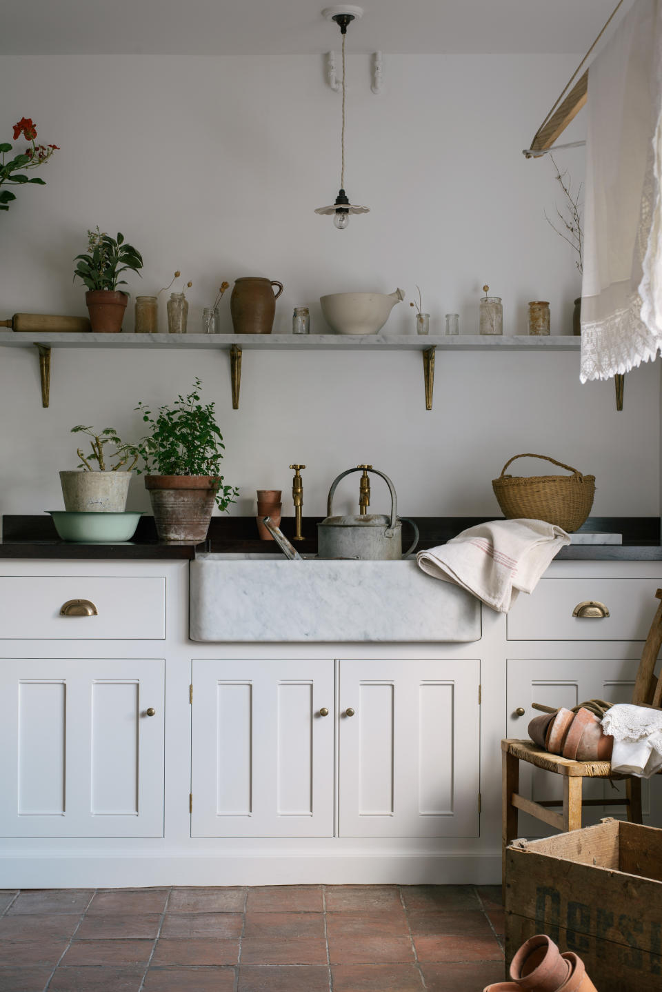 <p> 'The mudroom should include a good-sized Belfast sink (if space permits),' says Emma Sims Hilditch. </p> <p> We agree. Mudrooms will be useful for cleaning not just boots and clothes, but probably the odd pet and toddler, too. Include a tap with a shower fitting for the ultimate in practicality. </p>