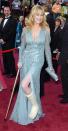 2005: Cane? Check. Cast? Check. A desperate-for-attention Melanie Griffith embarrassing herself at the 77th Academy Awards in a shoulder-baring Versace dress? Check!