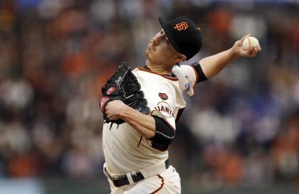 Tim Lincecum is coming off hip surgery. (AP)