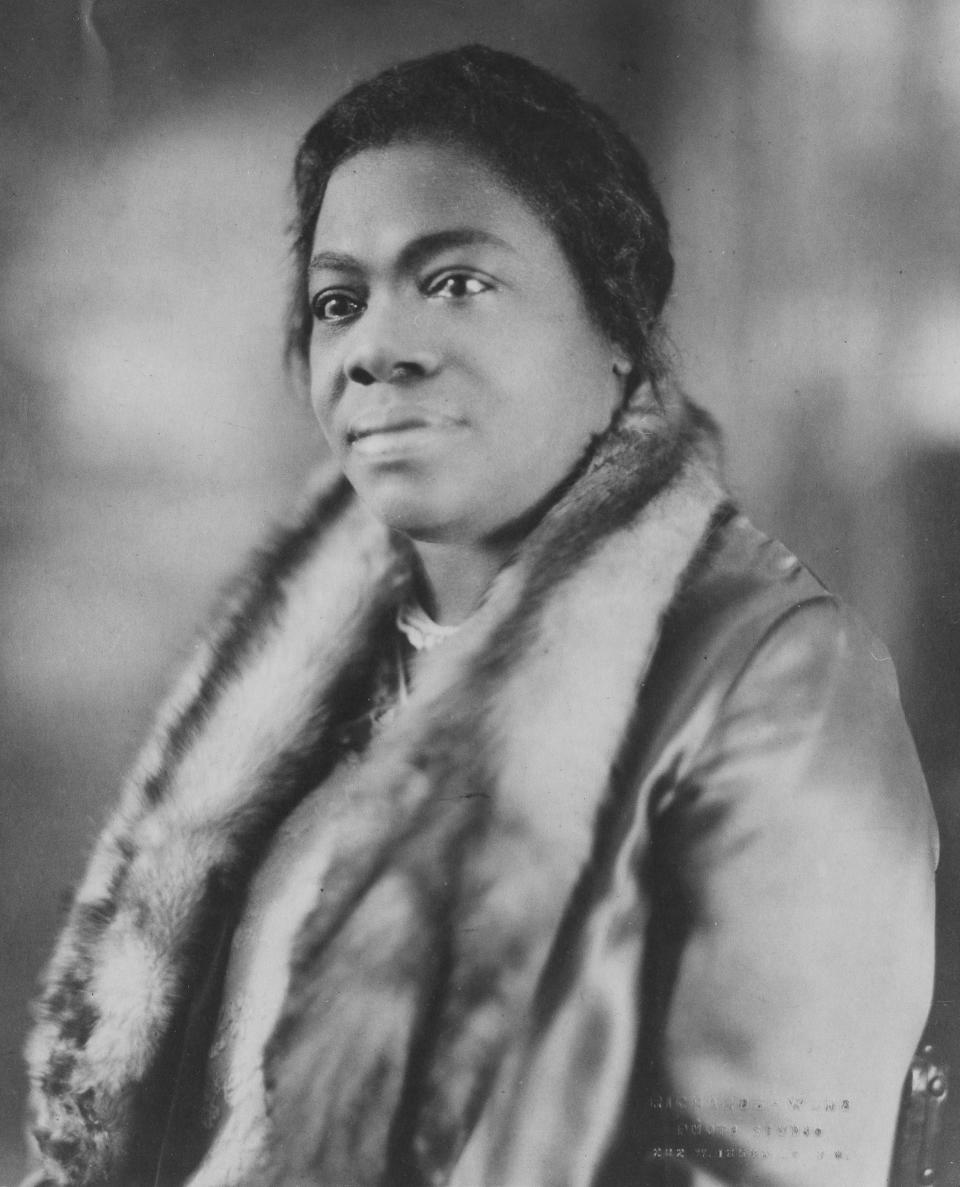 <a href="http://www.biography.com/people/mary-mcleod-bethune-9211266" target="_blank">Dr. Bethune</a>&nbsp;was an educator and&nbsp;civil rights activist who believed education was the key to racial advancement. She served as the president of the National Association of Colored Women and founded the National Council of Negro Women. She was also the president and founder of Bethune-Cookman College in Florida.