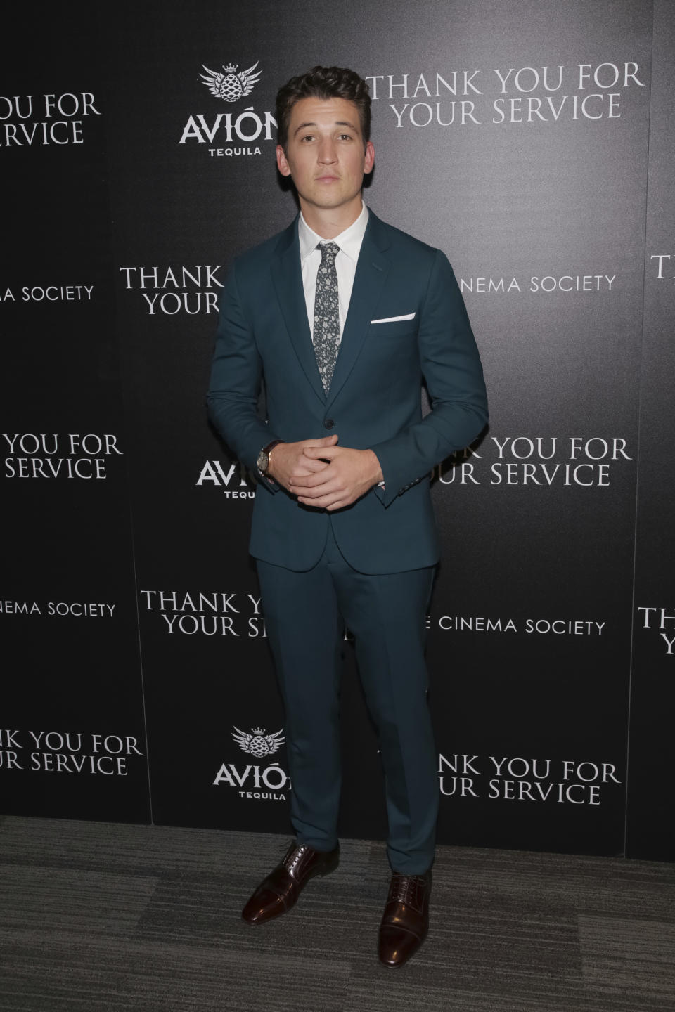 Miles Teller at the ‘Thank You For Your Service’ premiere