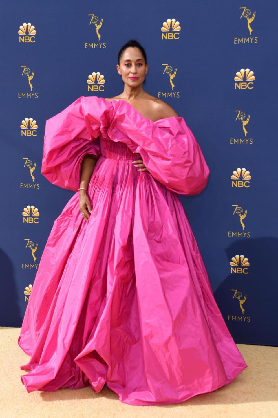 Tracee Ellis Ross in Valentino (AFP/Getty Images)