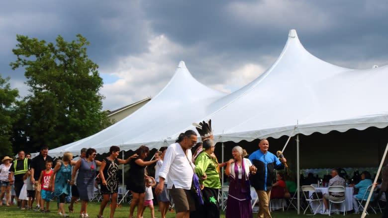 'A first' at St Mary's First Nation: traditional welcome for new chief and council