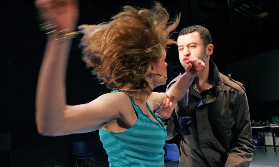 Daniela Denby-Ashe and Daniel Mays in Motortown.