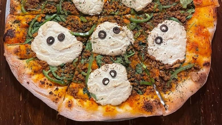 Pizza from Pi Vegan Pizzeria