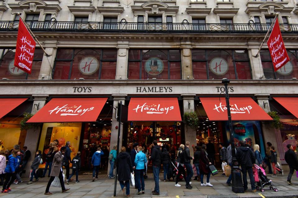 Toy store: The assault took place in Hamley's (Getty Images)