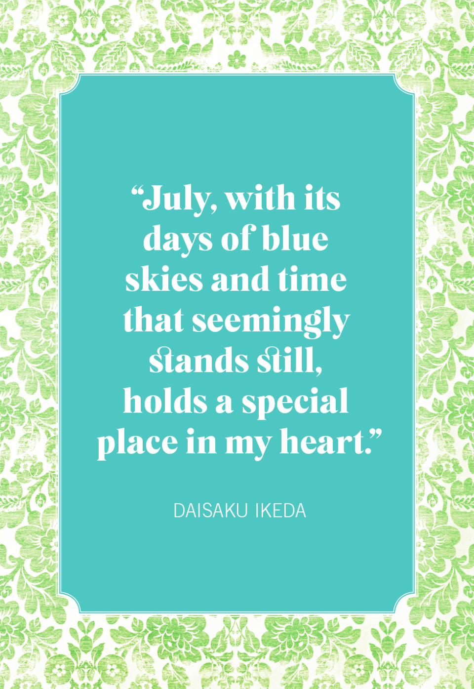 best july quotes