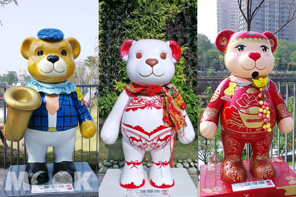 2013泰迪熊展覽引起了不少話題，也掀起了中台灣一股蒐集小熊的熱潮。（攝影／陳冠鑫）