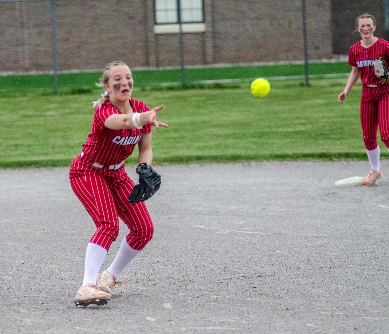 Brittney Fox was first-team All-SVC infielder in 2024.