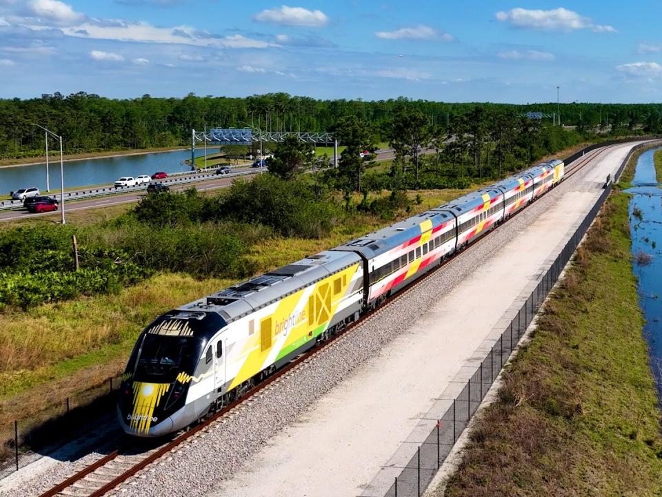 Brightline train.