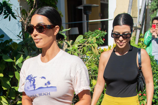 Kim & Kourtney Kardashian, Kanye West Wear Yeezys In Iceland [PHOTOS] –  Footwear News