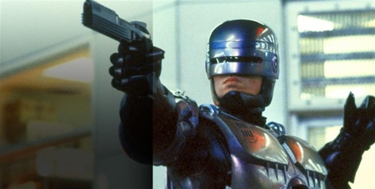 Peter Weller in RoboCop (Credit: Orion Pictures)