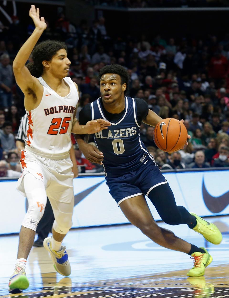 Bronny James will lead Chatsworth (California) Sierra Canyon against his father's alma mater, Akron St. Vincent-St. Mary, in the Ohio Play-by-Play Classic on Dec. 17 at Nationwide Arena.