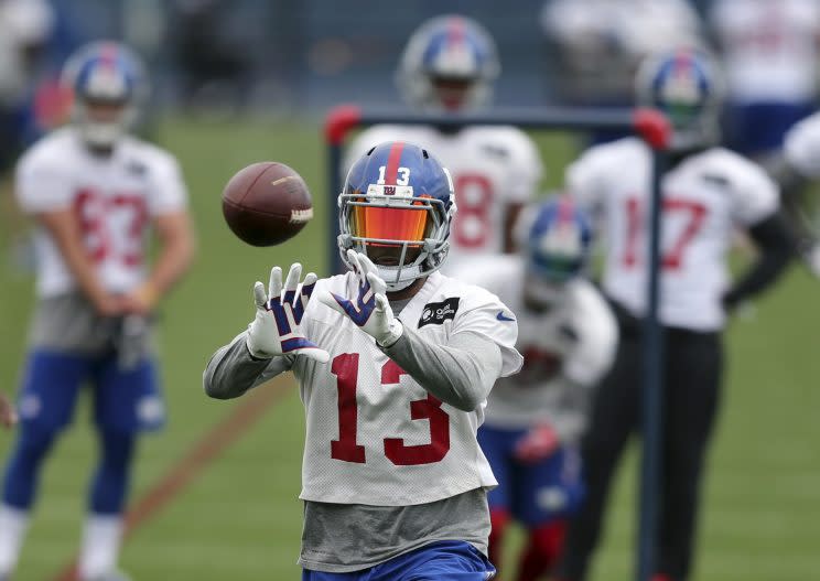 Odell Beckham is coming off a 1,450-yard season (AP)